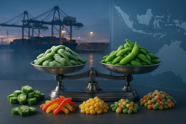 قائمة أسعار الخضروات الإندونيسية FOB 2025: دليل IQF