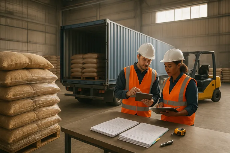 Export documentation for coffee beans: bill of lading, phytosanitary, COA — the matching system we actually use