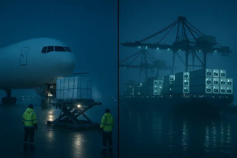 Indonesian Seafood Air vs Sea: 2025 Costs & Lead Times