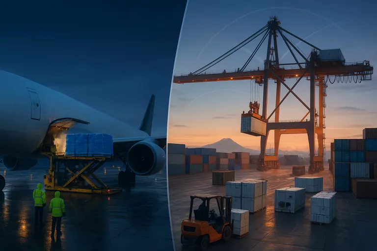 Indonesian Seafood Air Vs Sea Freight: 2026 Cost Guide